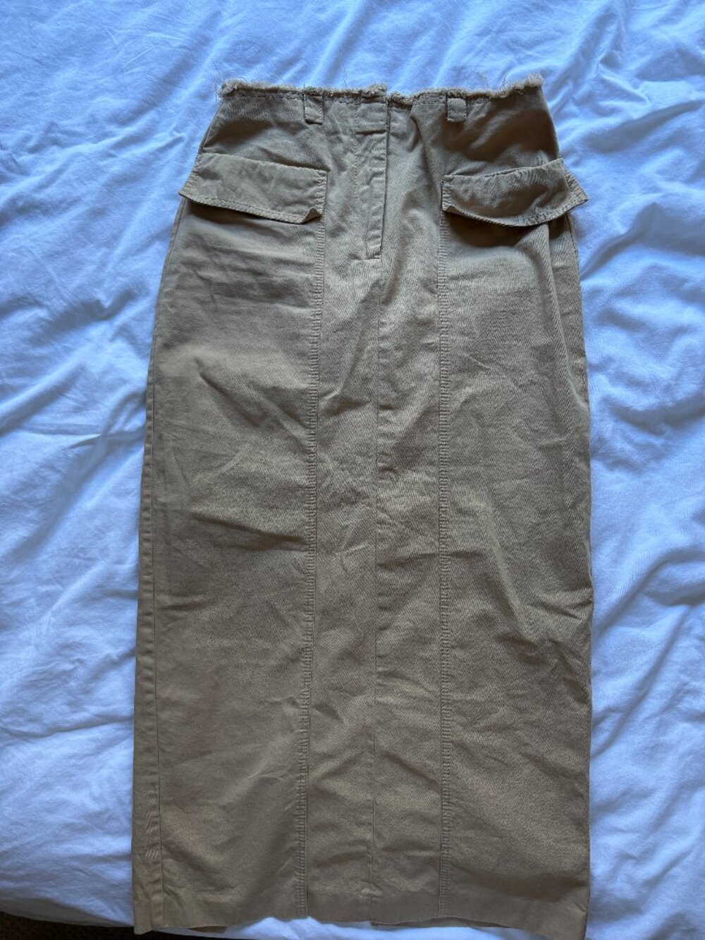 maxi workwear skirt